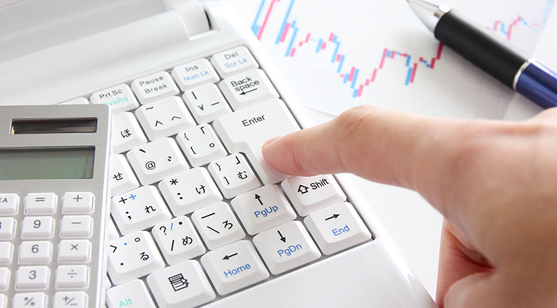 「先物・オプション取引口座」へ資金を入れ、取引開始！